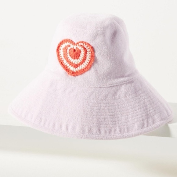Anthropologie Kerri ROSENTHAL sunny daze heart hat new wtag one size main image 4